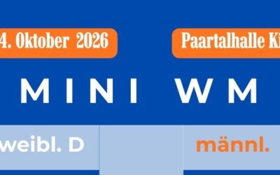 Sonntag, 04.10.2026 – MINI WM der D-Jugenden in Kissing