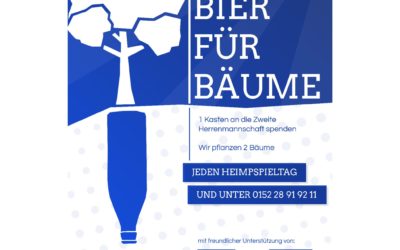 M2: Spendenaktion – Bier für Bäume